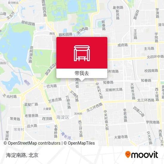 海淀南路地图