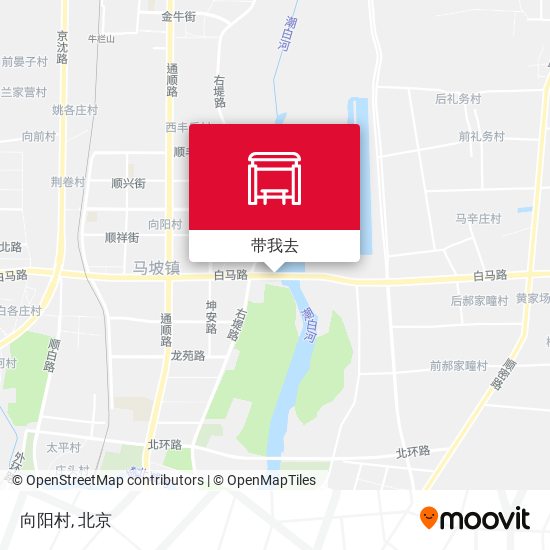 向阳村地图