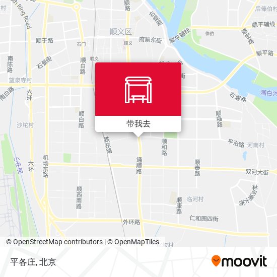 平各庄地图
