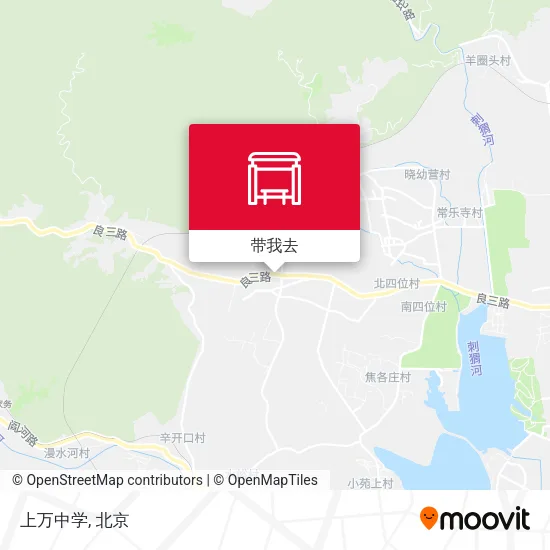 上万中学地图