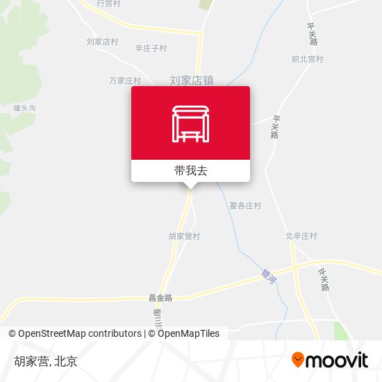 胡家营地图