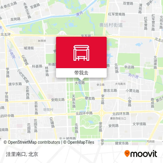 洼里南口地图