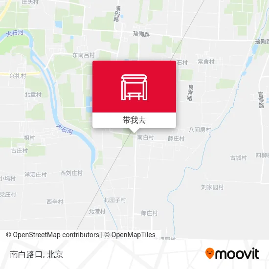 南白路口地图