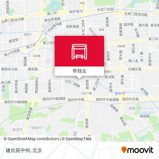 建欣苑中街地图