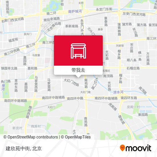 建欣苑中街地图