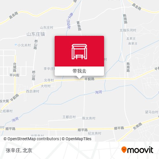 张辛庄地图