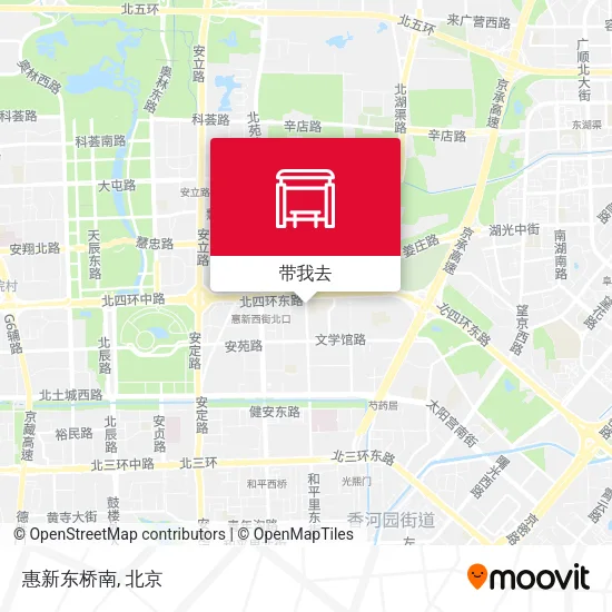 惠新东桥南地图