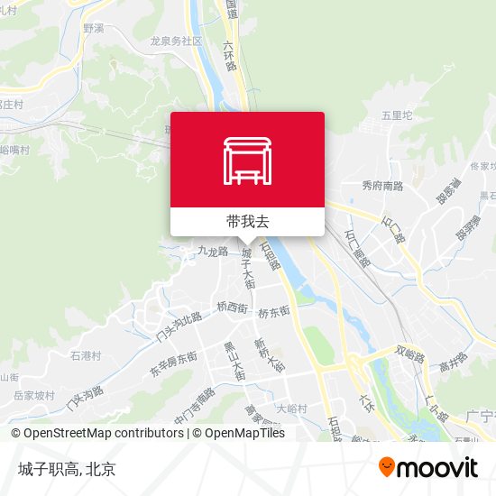 城子职高地图