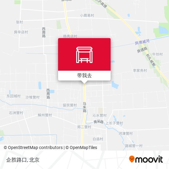 企胜路口地图