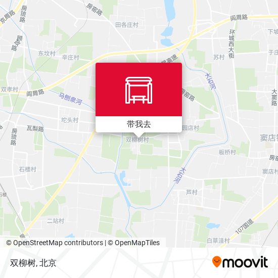 双柳树地图