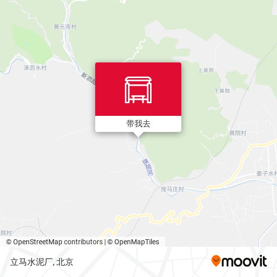 立马水泥厂地图