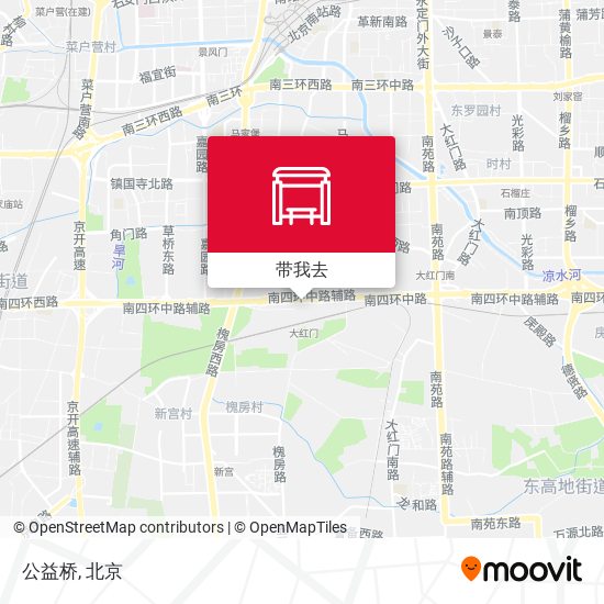 公益桥地图
