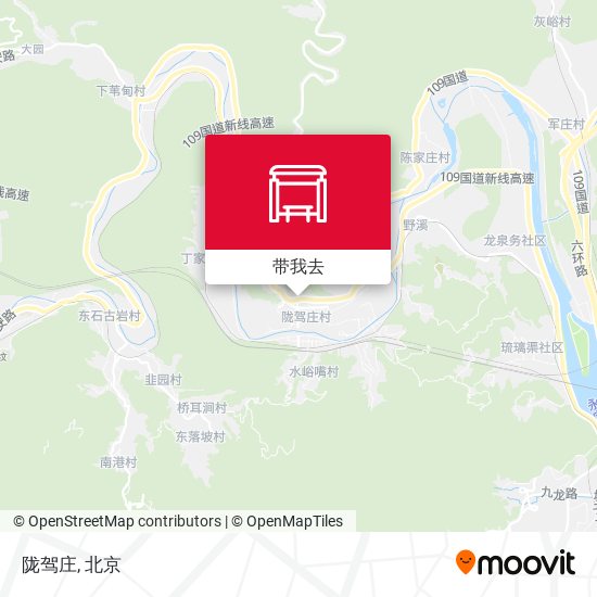 陇驾庄地图