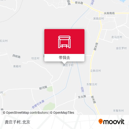 龚庄子村地图