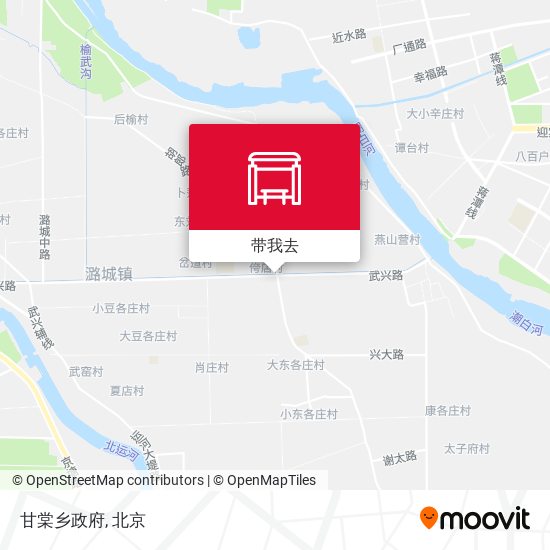 甘棠乡政府地图