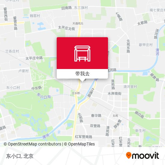 东小口地图