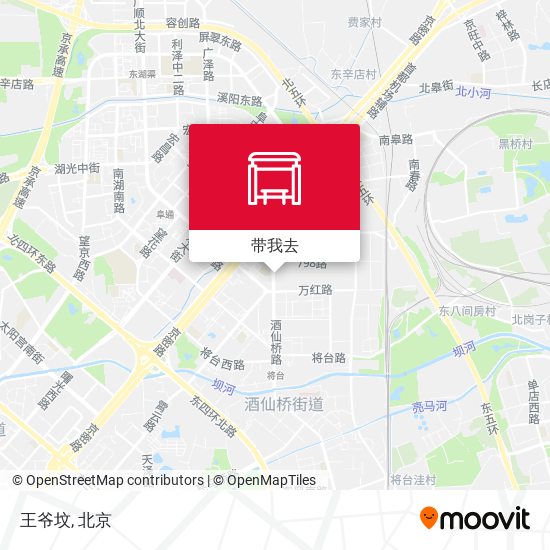 王爷坟地图