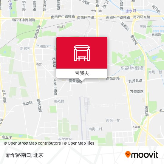 新华路南口地图