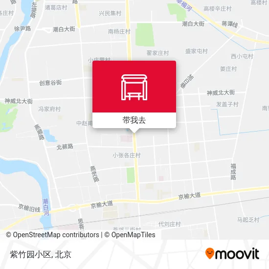 紫竹园小区地图