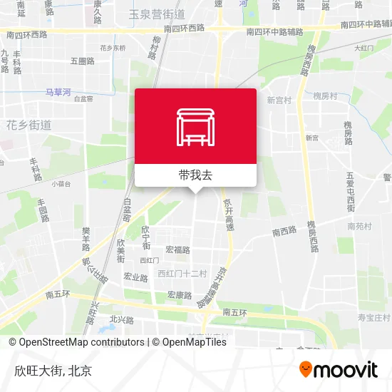 欣旺大街地图