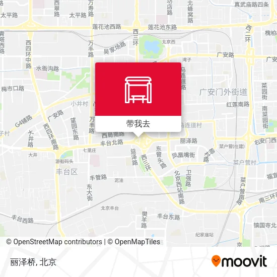 丽泽桥地图