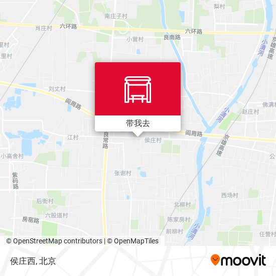 侯庄西地图