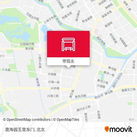 鹿海园五里东门地图