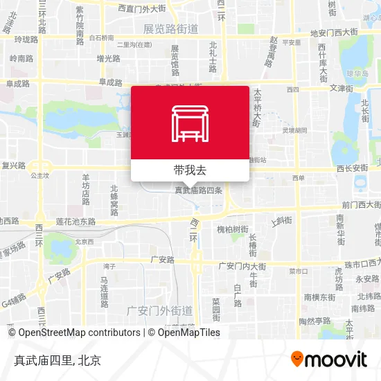 真武庙四里地图