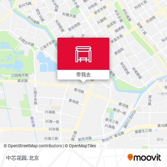 中芯花园地图