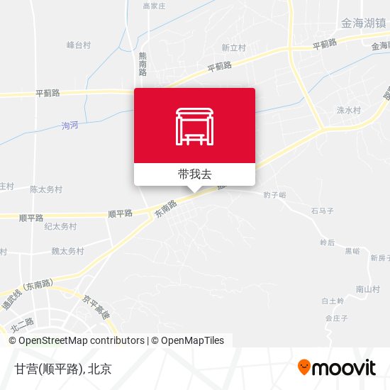 甘营(顺平路)地图