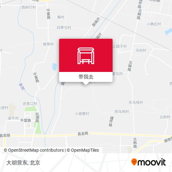 大胡营东地图
