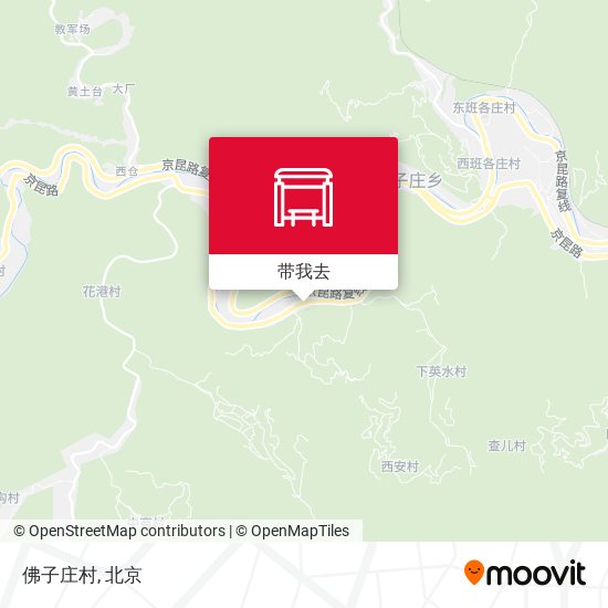 佛子庄村地图