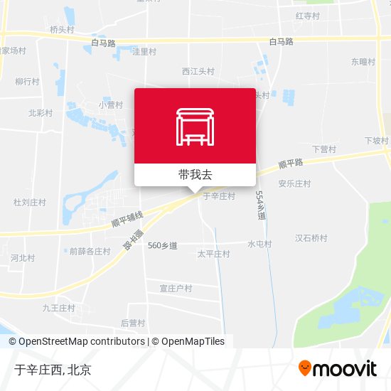 于辛庄西地图