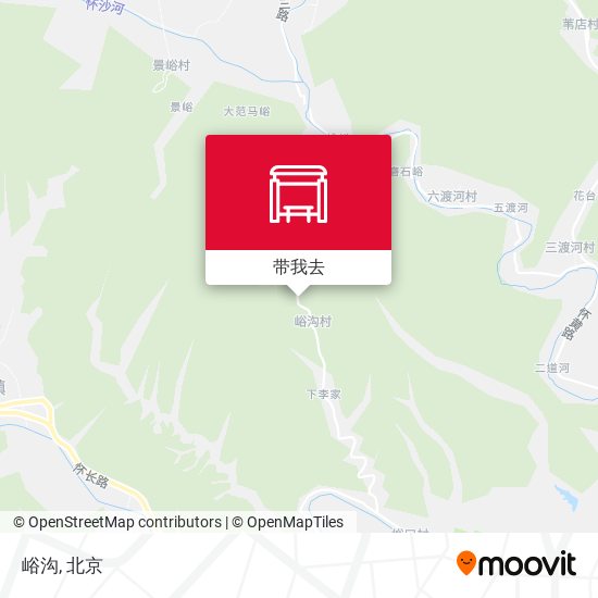 峪沟地图
