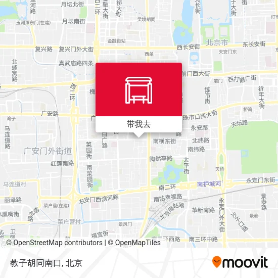 教子胡同南口地图