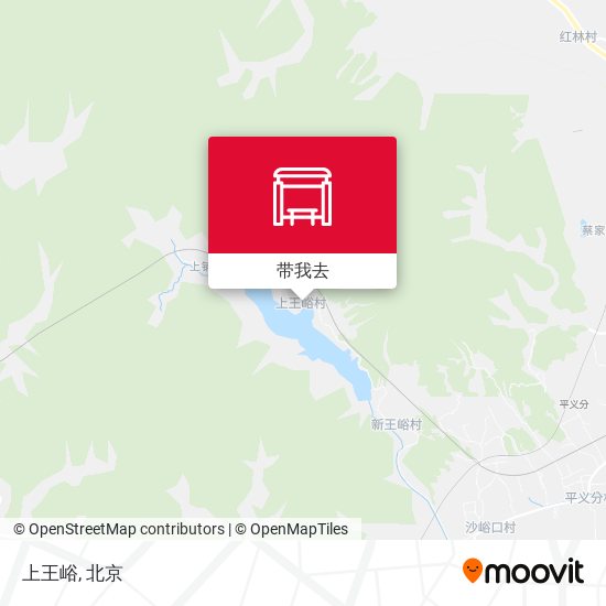上王峪地图