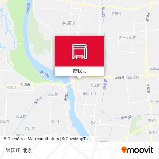 崇国庄地图