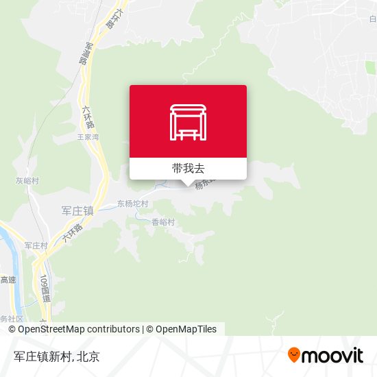 军庄镇新村地图