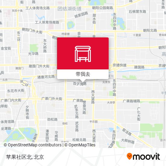 苹果社区北地图