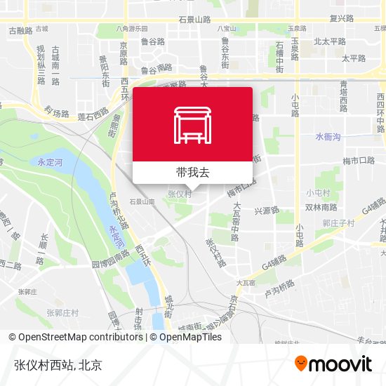 张仪村西站地图