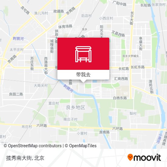 揽秀南大街地图