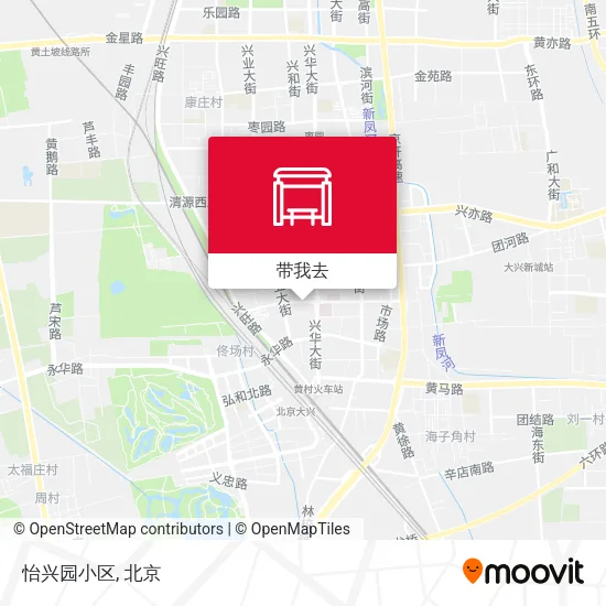 怡兴园小区地图