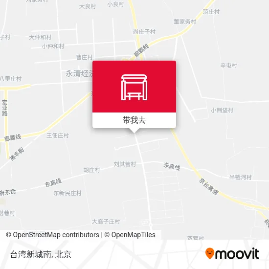 台湾新城南地图