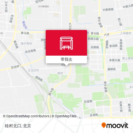 桂村北口地图