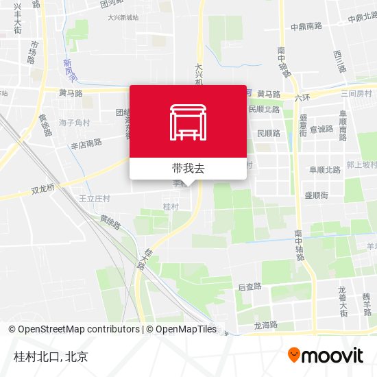 桂村北口地图
