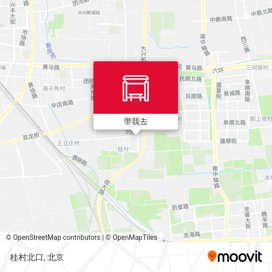 桂村北口地图