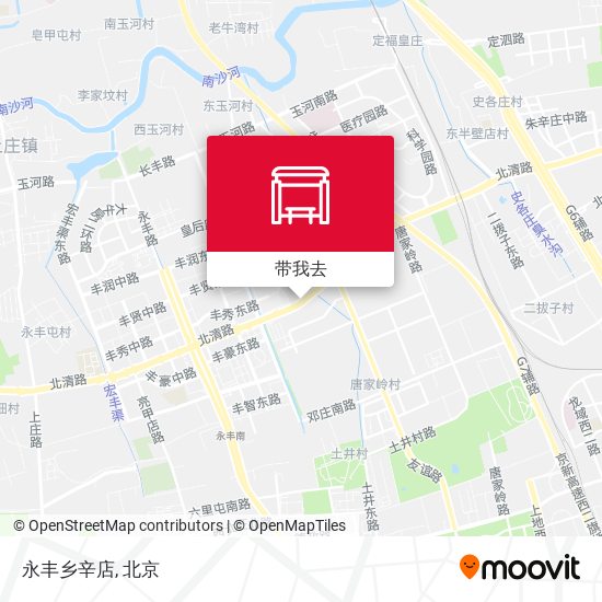 永丰乡辛店地图