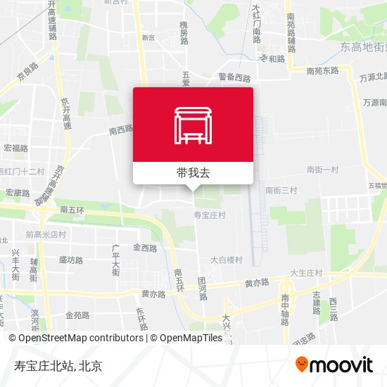 寿宝庄北站地图