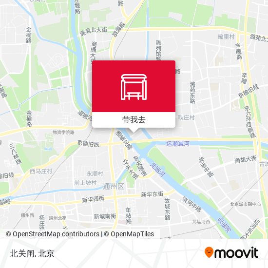 北关闸地图