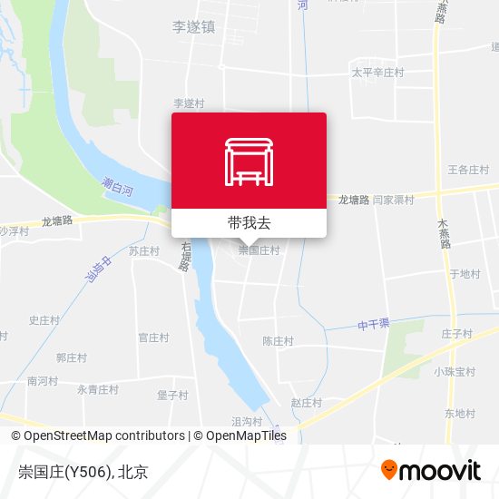 崇国庄(Y506)地图